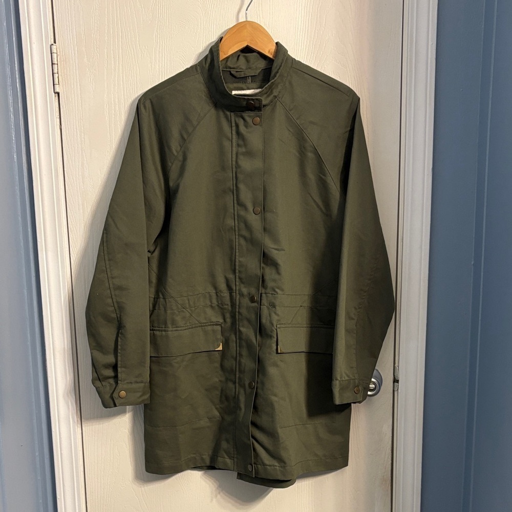 a new day Dark Green Military Jacket
